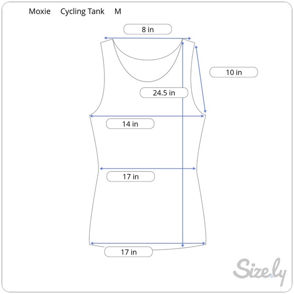 “Outride” Teal Layered Cycling Bra-Top Tank - Picture 9 of 10